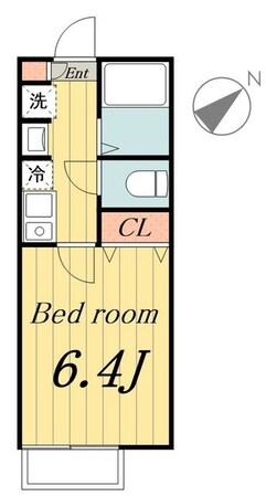 キャメル竹ノ塚IVの物件間取画像